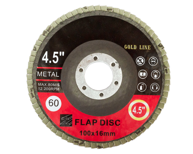 Flap Disc 4.5' (115mm) 120 grit