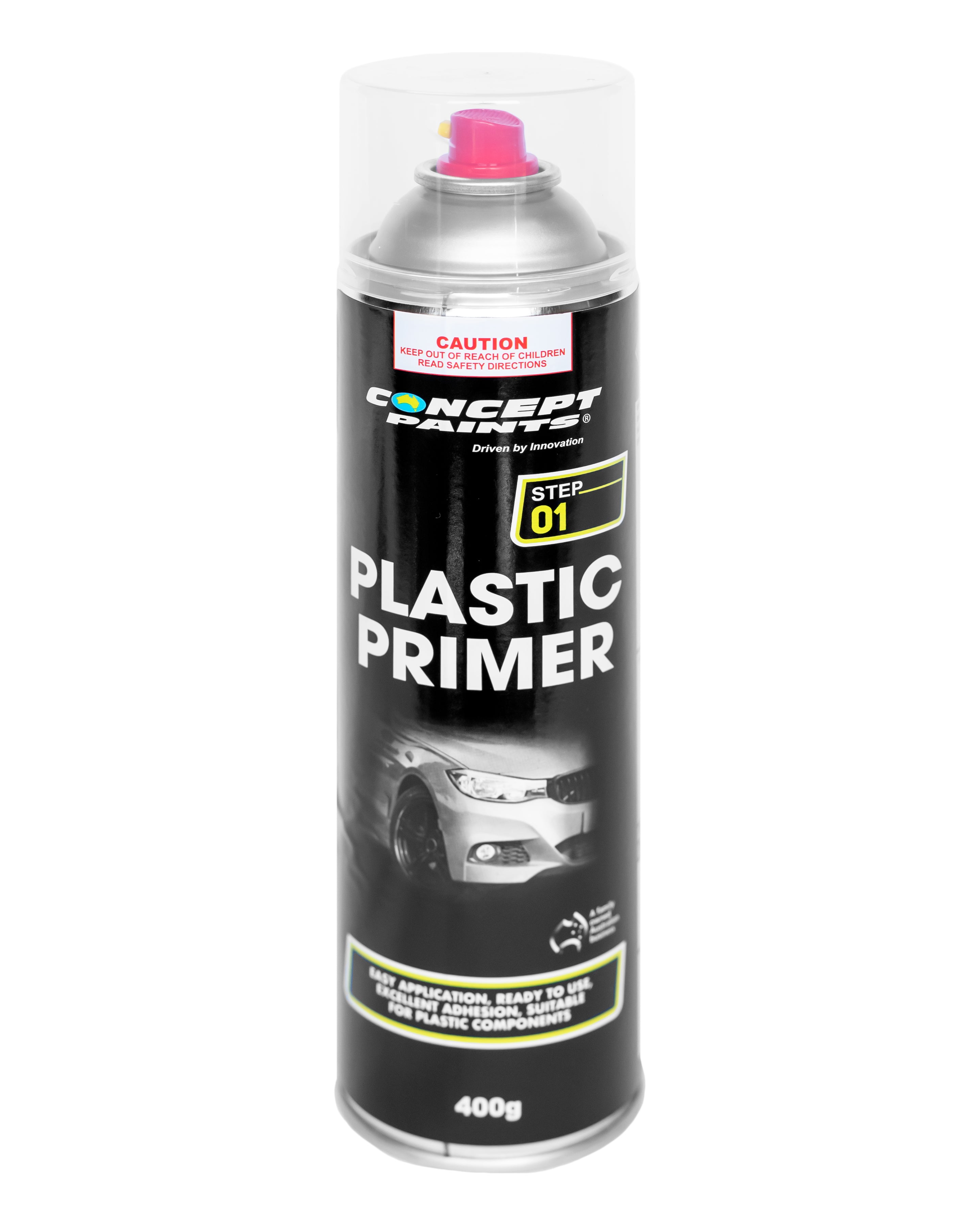 Concept Paints Plastic Primer Aerosol 400g - AU1649000.400