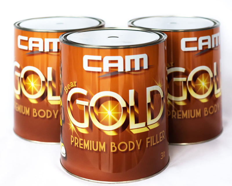 CAM GOLD  Body Filler 3L X 3 SPECIAL