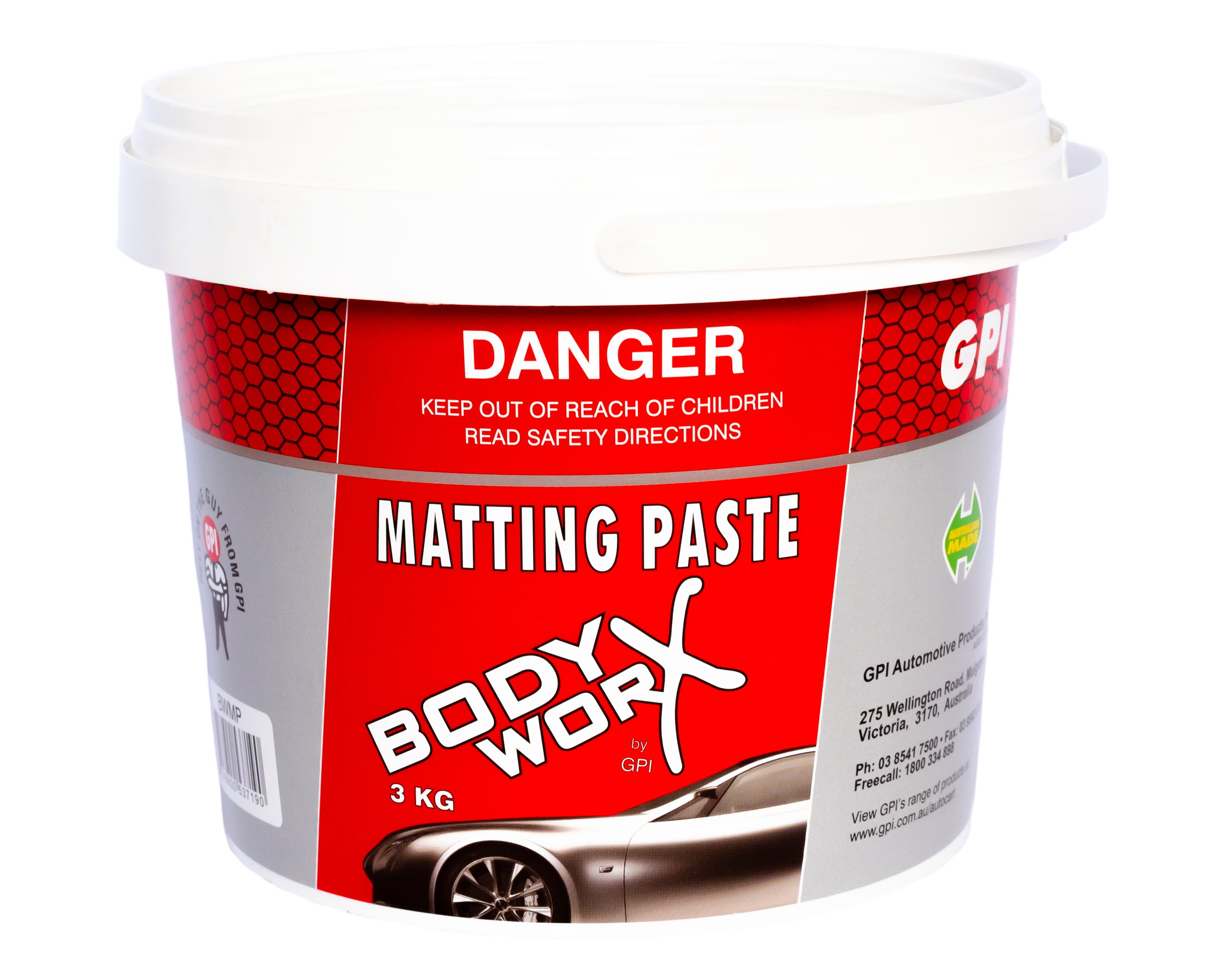 BODY WORX Matting paste 3KG