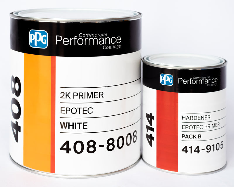 PPG EPOTEC 408 2k Epoxy Primer Surfacer Kit White (4:1)