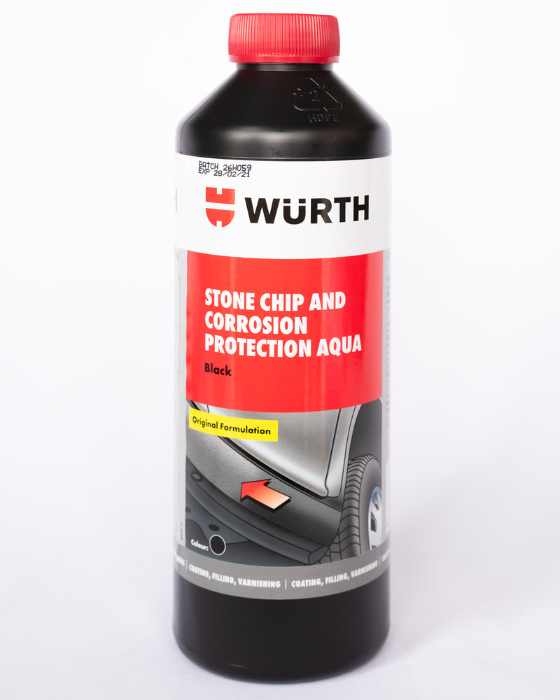 WURTH Stone Chip and Corrosion Protection Aqua 1L Black