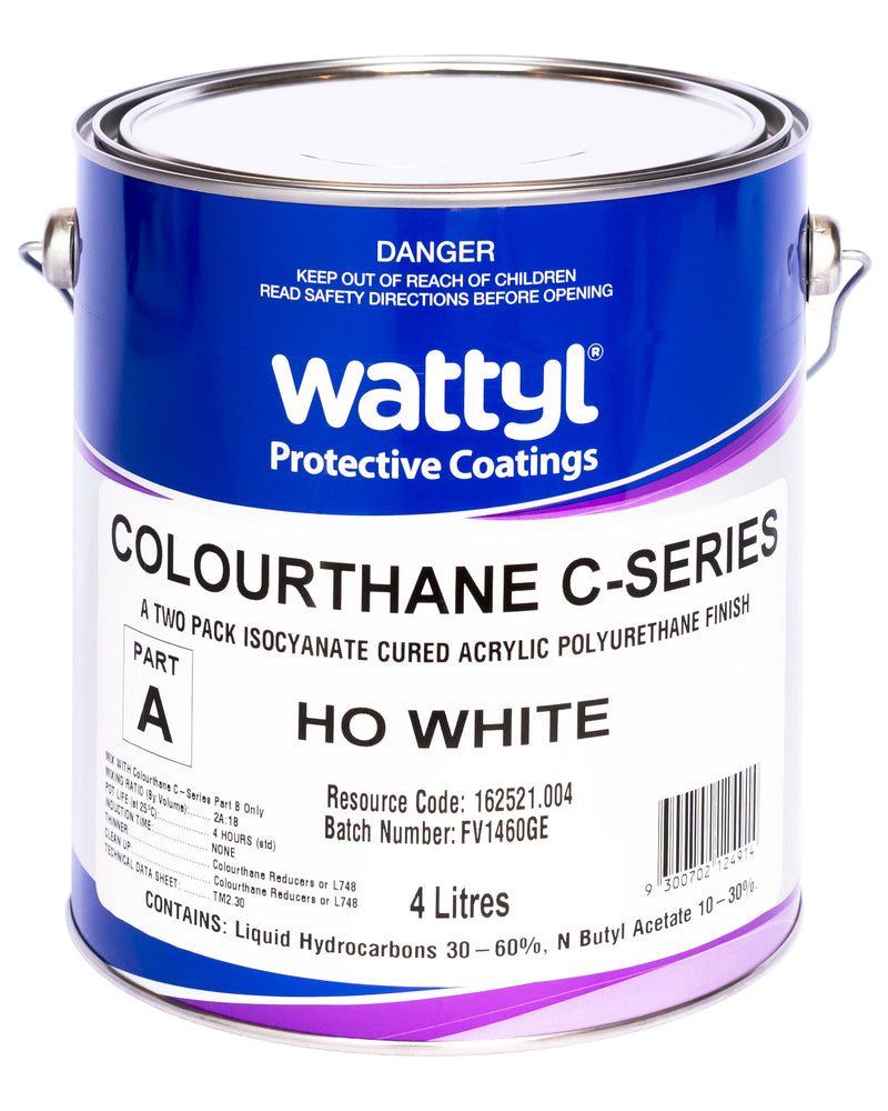 WATTYL 2K Colourthane H O White 4L