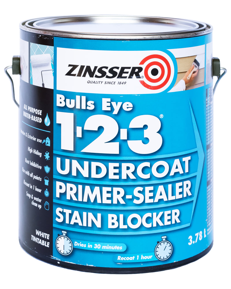 ZINSSER Bullseye 123 Water Based Primer