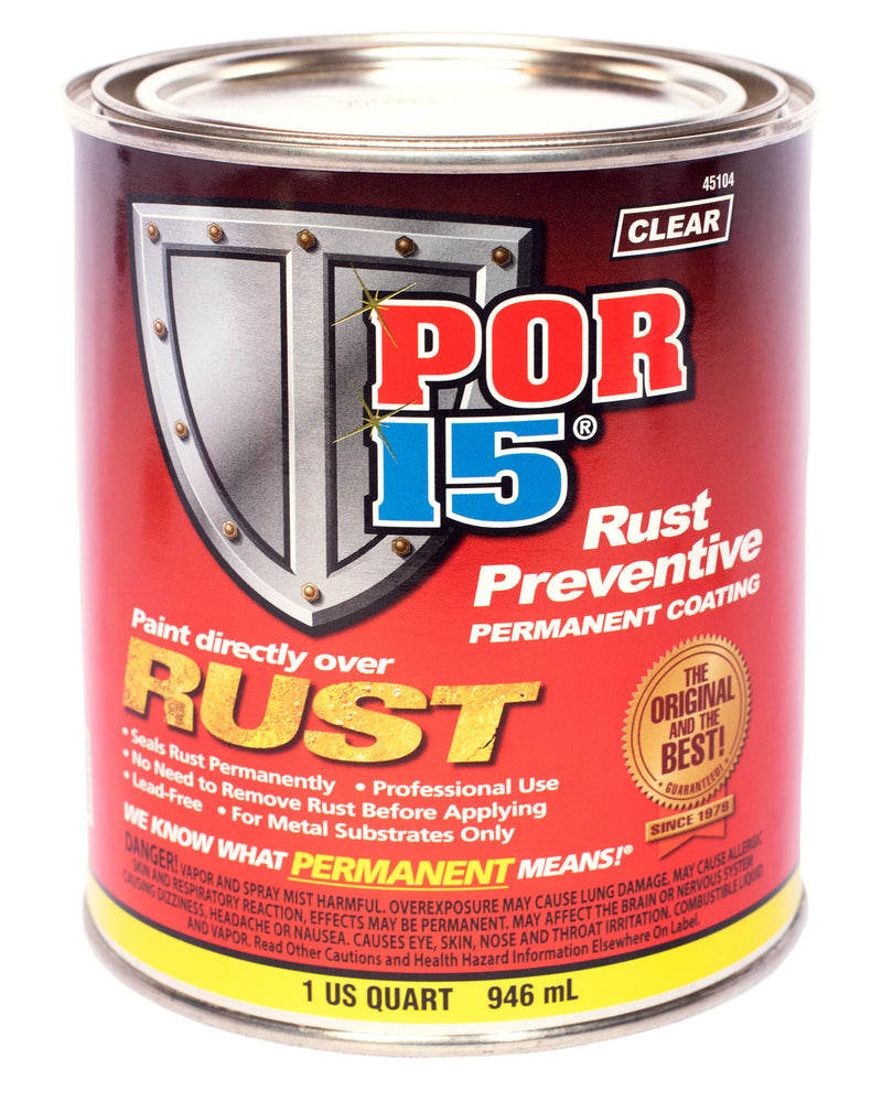 POR 15 Rust Preventative Coating Clear