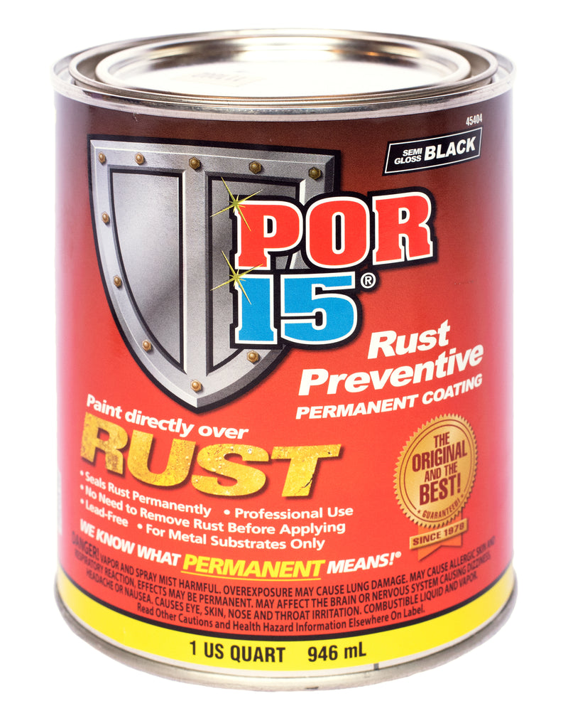 POR 15 Rust Preventative Semi-Gloss Black