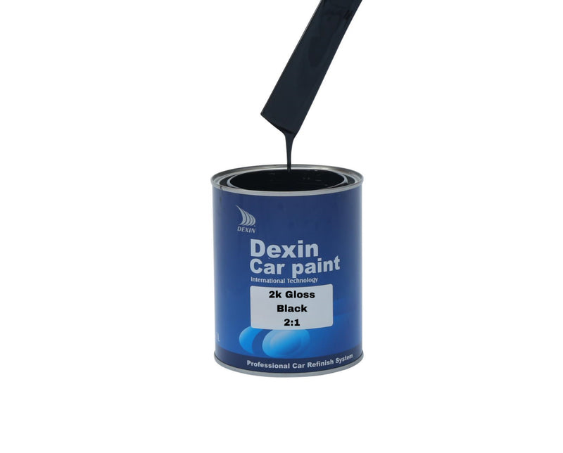 DEXIN 2K JET GLOSS BLACK 1L (2:1)