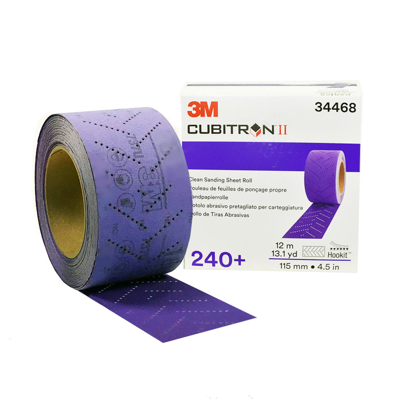 3M CUBITRON 34448 Velcro roll 70mm x 12m 240+ grit