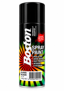 BOSTON Quick Dry Enamel Spray Paint Gloss Black 250g S/C