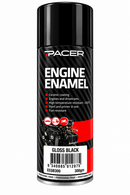 PACER Engine Enamel GLOSS BLACK 300g S/C