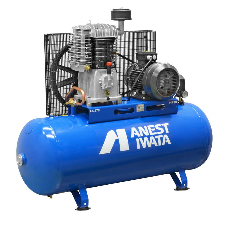ANEST IWATA Lubricated Reciprocation Compressor 3 Phase 240L (PICKUP ONLY)