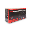 GPI Black Nitrile Gloves 6ml box of 100