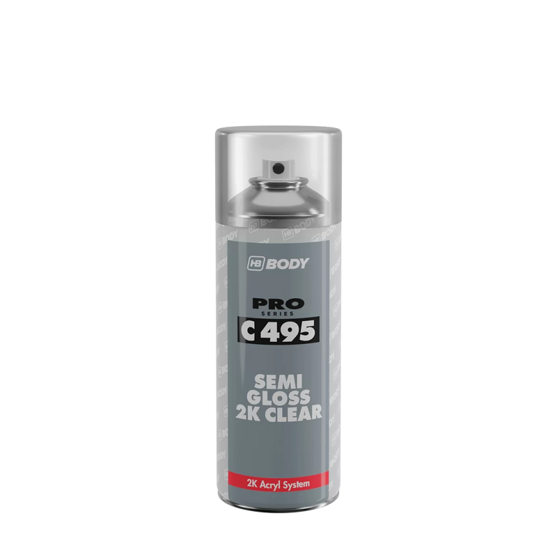 HB BODY C495 2k Semi Gloss Clear 400ml S/C