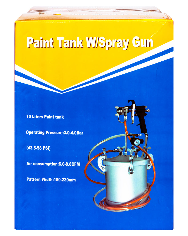 10L Pressure Pot Kit with Spray gun