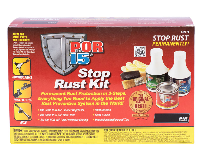 POR 15 - Stop Rust Kit Black