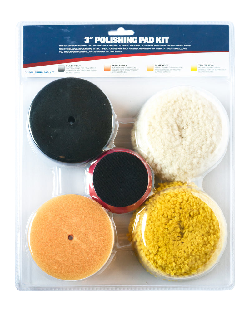 Paintmobile 3' polishing Pad Kit