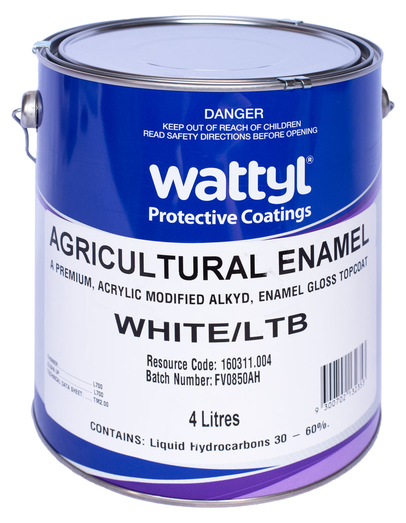 WATTYL Agricultural Enamel White/LTD
