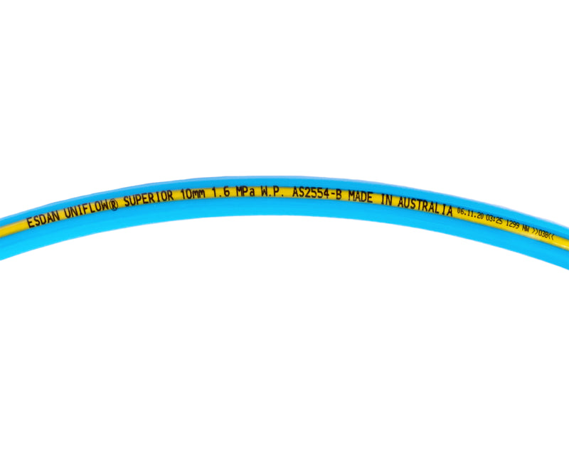 ESDAN Uni-flow Superior Blue Air Hose 10mm x 20 Metres