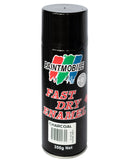 Paintmobile Fast Dry Enamel Spray Can - Charcoal