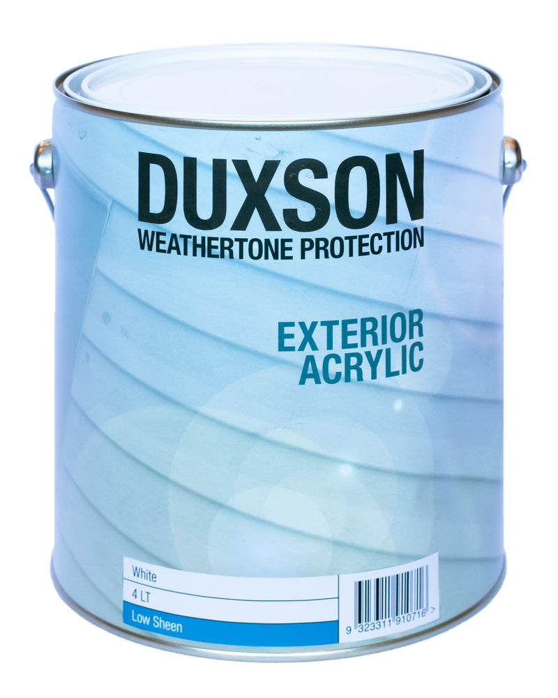 Duxson Exterior Acrylic Low Sheen White