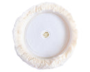 PAINTMOBILE 200mm Lambswool Buff Pad with 7 inch velcro backing