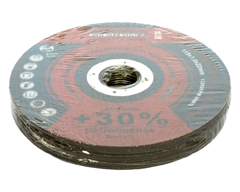 Cutting Disc (105 x 1.0 x 22mm) pack of 10