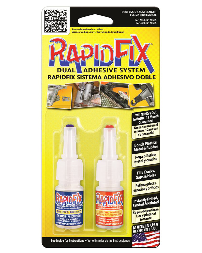RAPIDFIX Automotive Duel Adhesive System 10ml