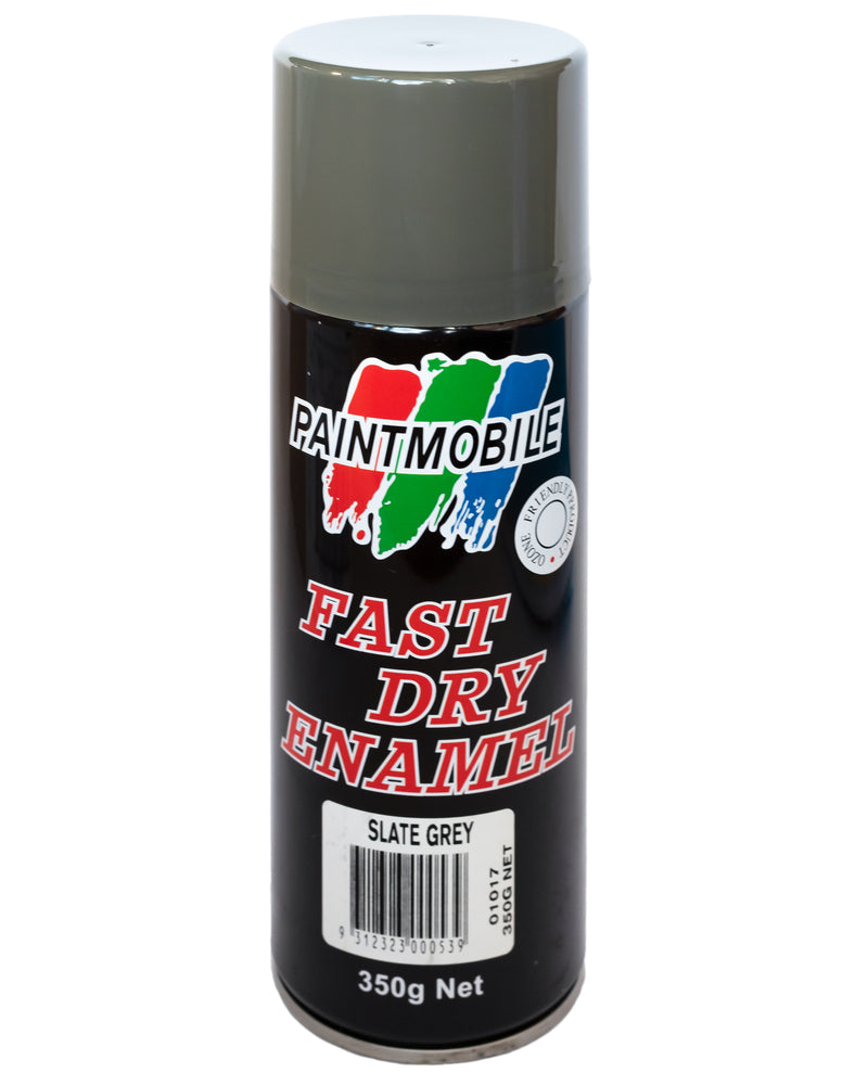 Paintmobile Fast Dry Enamel Spray Can - Slate Grey