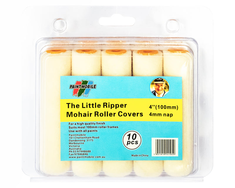 The Little Ripper Mohair Roller Cover(100mm) Pack of 10