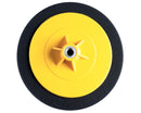 PAINTMOBILE 8' (200mm) Black Foam Polishing Pad W Backing and 14mm Thread