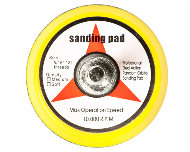 2' (50mm) Velcro Backing Pad w Drill Attachment stem