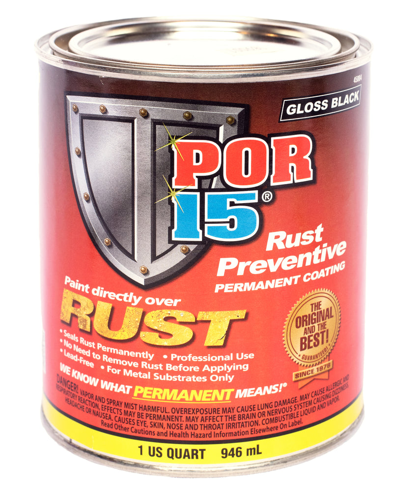 POR 15 Rust Preventative Gloss Black