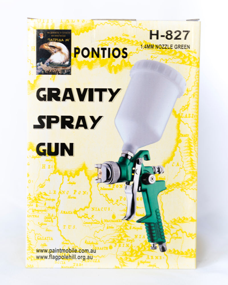 Pontios Gravity spray gun 1.4mm